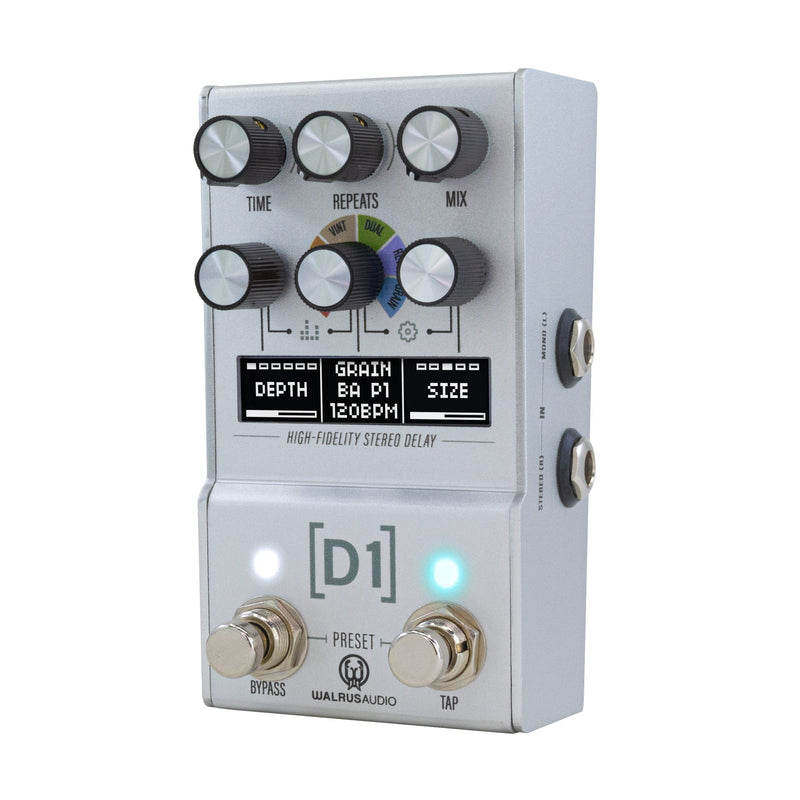 Walrus Audio Mako Series MKII: D1 High-Fidelity Delay