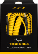 Fender 30' Coil Cable Fender x Third Man Hardware - Yellow