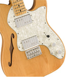 Squier Classic Vibe '70s Telecaster Thinline - Natural w/ Fender Strat/Tele Foam Core Case