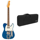 Squier Classic Telecaster SH - Lake Placid Blue / Fender Strat/Tele Foam Core Case