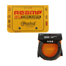 Radial X-Amp 1-in 2-out Active Re-Amping Device w/ 25 ft. XLR