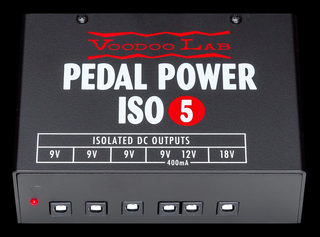 Voodoo Lab Pedal Power ISO-5 5-output Guitar Pedal Power Supply
