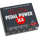 Voodoo Lab Pedal Power X4 4-output Isolated Guitar Pedal Power Supply