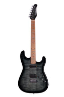 Washburn Sonamaster Elite Solid Body Electric Guitar - Trans Black (Open Box)