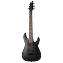 Schecter Damien-7 Electric Guitar - Satin Black
