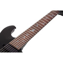 Schecter Damien-7 Electric Guitar - Satin Black