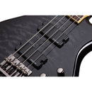 Schecter Stiletto Extreme-4 Bass Guitar - See-Thru Black