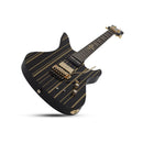 Schecter Synyster Gates Custom-S Electric Guitar - Black with Gold Stripes
