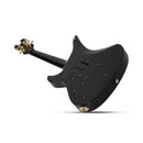 Schecter Synyster Gates Custom-S Electric Guitar - Black with Gold Stripes