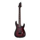 Schecter Omen Elite-7 Electric Guitar - Black Cherry Burst
