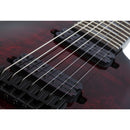 Schecter Omen Elite-7 Electric Guitar - Black Cherry Burst