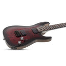 Schecter Omen Elite-7 Electric Guitar - Black Cherry Burst