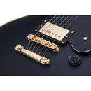 Schecter Solo-II Custom Electric Guitar - Aged Black Satin