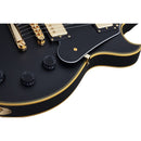Schecter Solo-II Custom Electric Guitar - Aged Black Satin