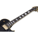Schecter Solo-II Custom Electric Guitar - Aged Black Satin