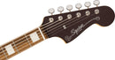 Squier Paranormal Baritone Jazzmaster HH - Oxblood