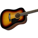 Fender CD 60 Dreadnought Acoustic Guitar Bundle