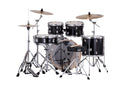 Mapex VENUS 5 PIECE FUSION COMPLETE SETUP BLACK GALAXY SPARKLE
