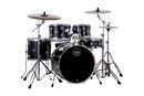 Mapex VENUS 5 PIECE FUSION COMPLETE SETUP BLACK GALAXY SPARKLE