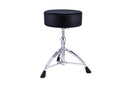 Mapex ROUND SEAT WITH BLACK CLOTH TOP THREADED SPINDLE