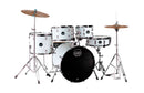 Mapex COMET 5 PIECE COMPLETE SETUP 20" BD WHITE THIN GRAIN