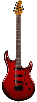 Ernie Ball Music Man Luke 4 Steve Lukather Signature 6-String Guitar- Scoville Red