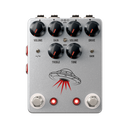 JHS Wanderer 2-in-1 Overdrive / Distortion Pedal with 2 Dunlop 6-Inch Patch Cables