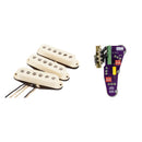 Fender Original 57/62 Stratocaster Strat Pickup Set with Mojotone Solderless Deluxe Strat Harness
