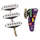Fender Tex-Mex Hot Stratocaster Pickups Set with Mojotone Solderless Deluxe Strat Harness