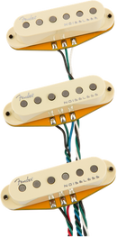 Fender Gen 4 Noiseless Stratocaster Pickup Set with Mojotone Solderless Deluxe Strat Harness