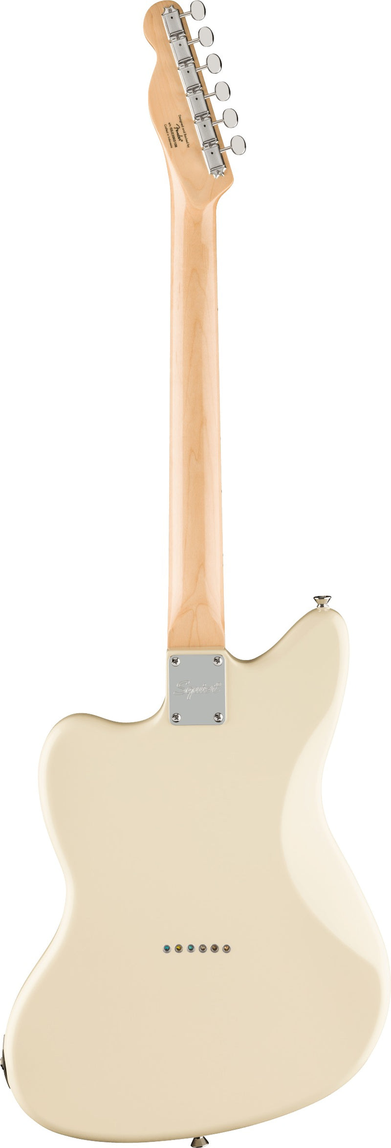 Fender Squier Limited Edition Paranormal Offset Telecaster SJ, Laurel Fingerboard, Tortoiseshell Pickguard, Olympic White