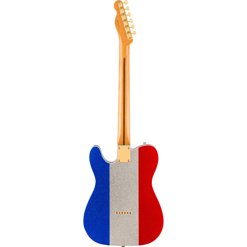 Fender Limited Edition Buck Owens Telecaster - Red, Silver and Blue Sparkle (Open Box)