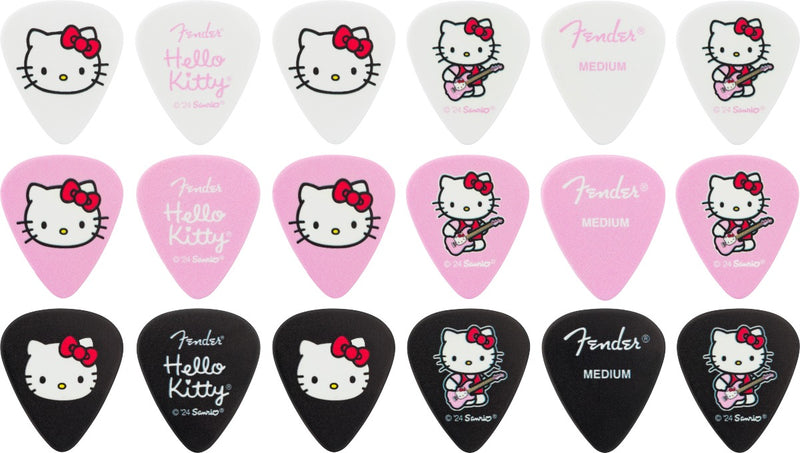 Fender x Hello Kitty Pick Tin - 18 Pack