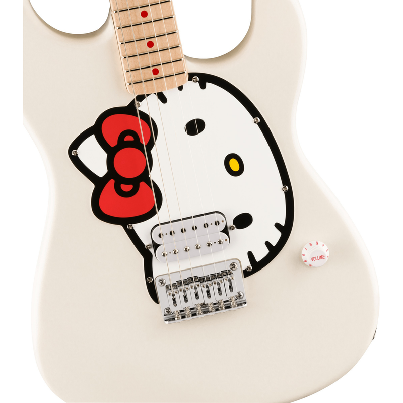 Squier Fender x Hello Kitty White Stratocaster