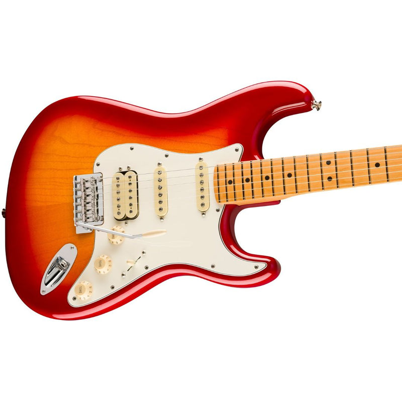 Fender Player II Stratocaster HSS, Maple Fingerboard, Aged Cherry Burst (Chambered)