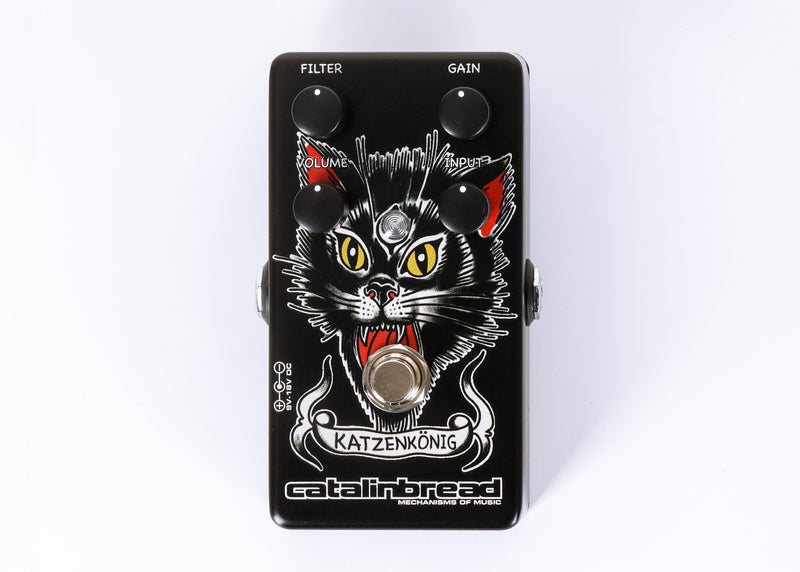 Catalinbread Katzenkonig Fuzz Pedal - Traditional Ink