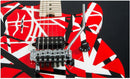 EVH Striped Series Red Black White Electric Guitar