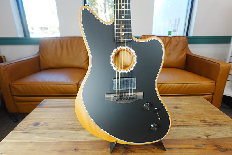 Fender American Acoustisonic Jazzmaster - Black