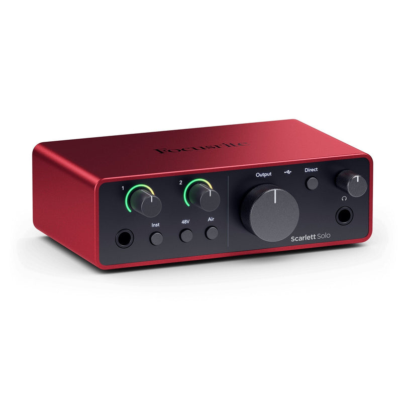 Focusrite Scarlett Solo 4th Gen USB Audio Interface