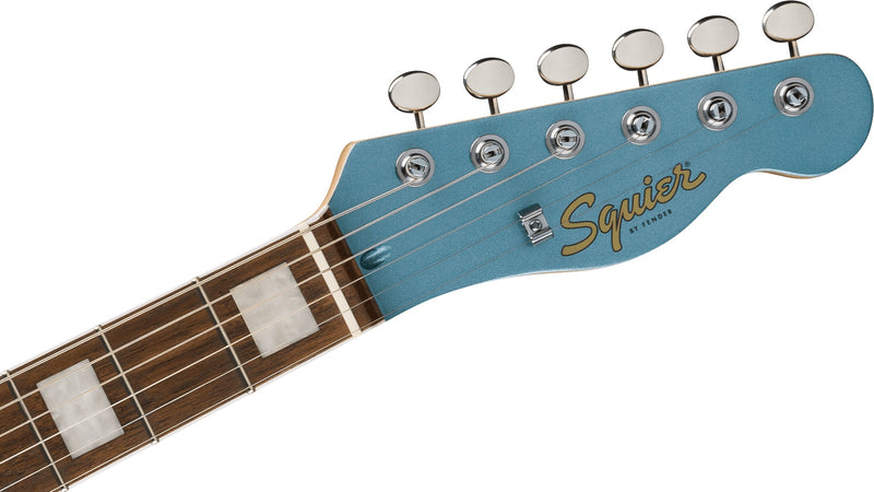 Squier Limited Edition Paranormal Offset Telecaster SJ, Laurel Fingerboard, Parchment Pickguard, Ice Blue Metallic