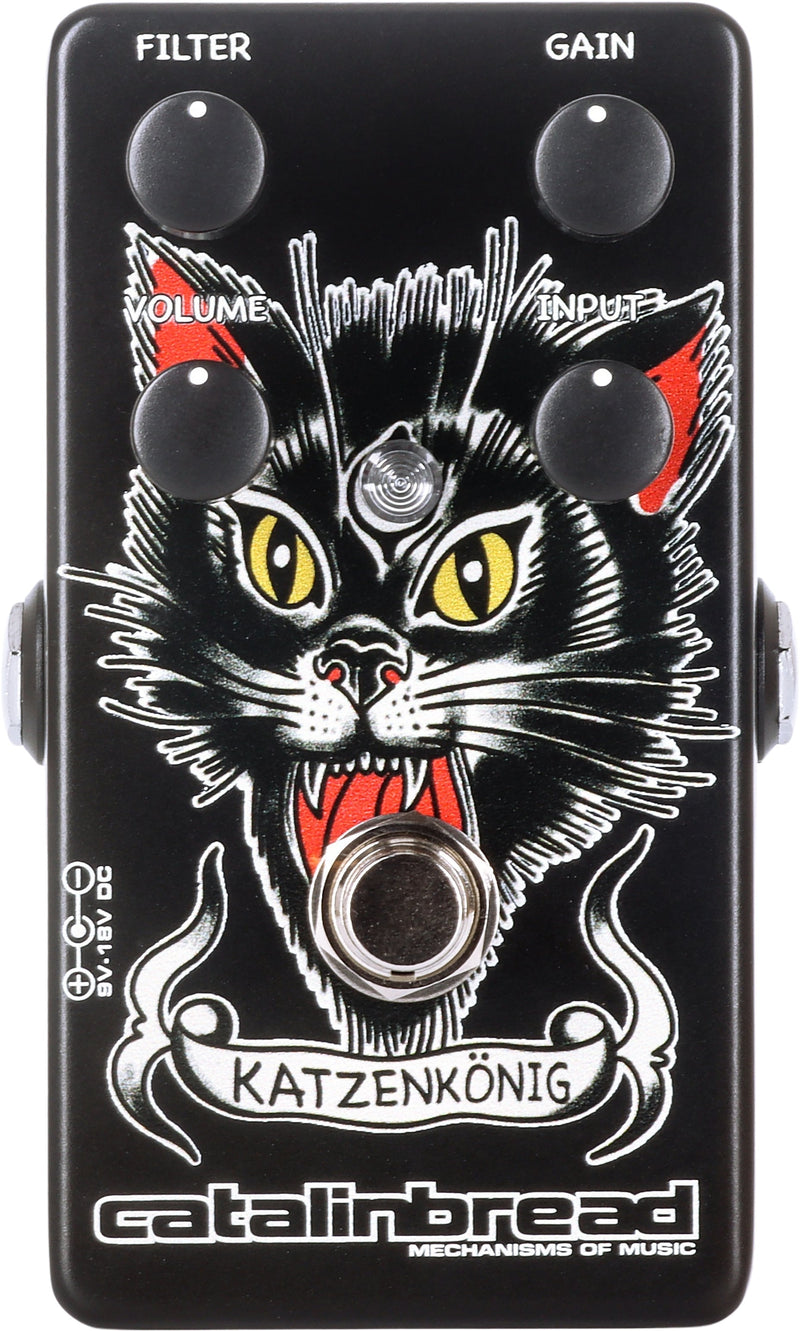 Catalinbread Katzenkonig Fuzz Pedal - Traditional Ink