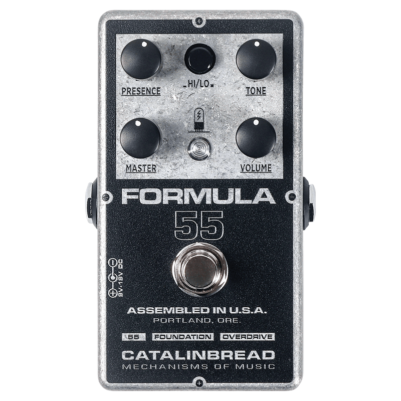 Catalinbread Formula No. 55 Black and Silver (open box)