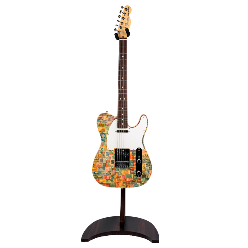 Fender Custom Shop Andy Mooney World Stamp Collection Telecaster Benefiting LA Wildfire Relief - Guyana