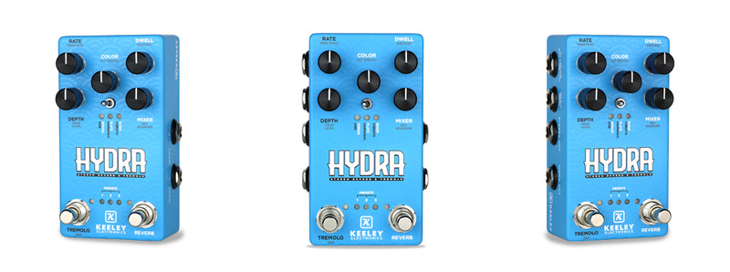 Keeley HYDRA Stereo Reverb & Tremolo
