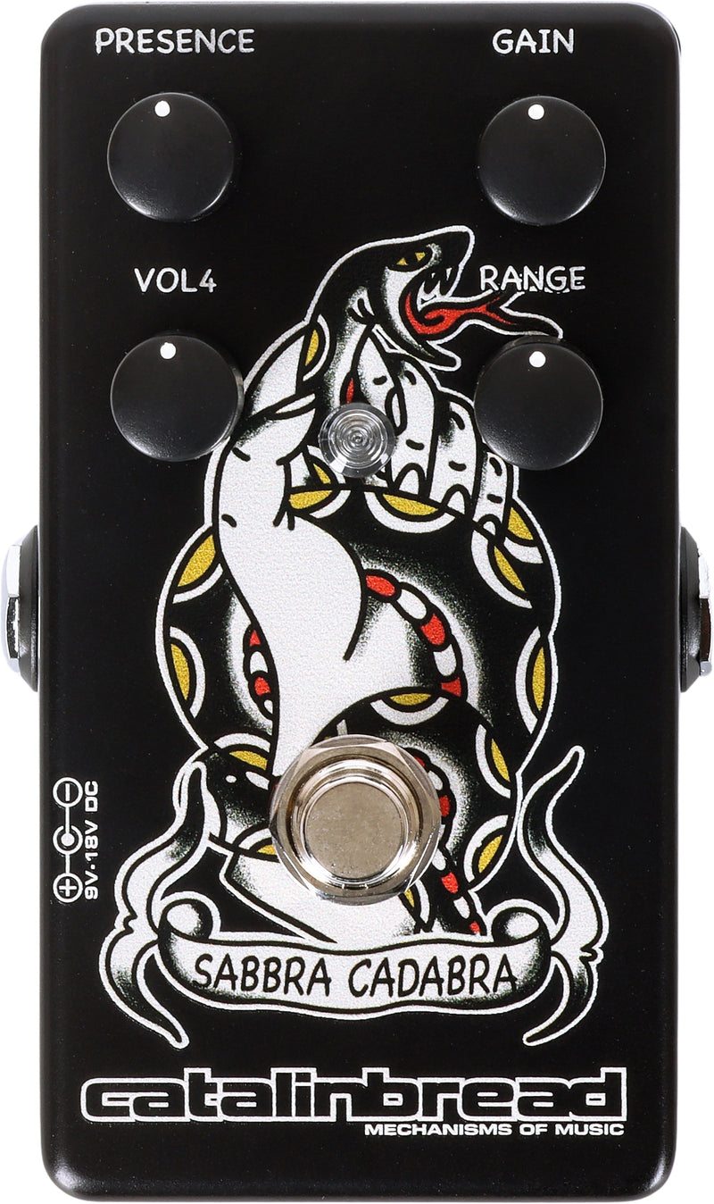 Catalinbread Sabbra Cadabra Overdrive Pedal - Traditional Ink