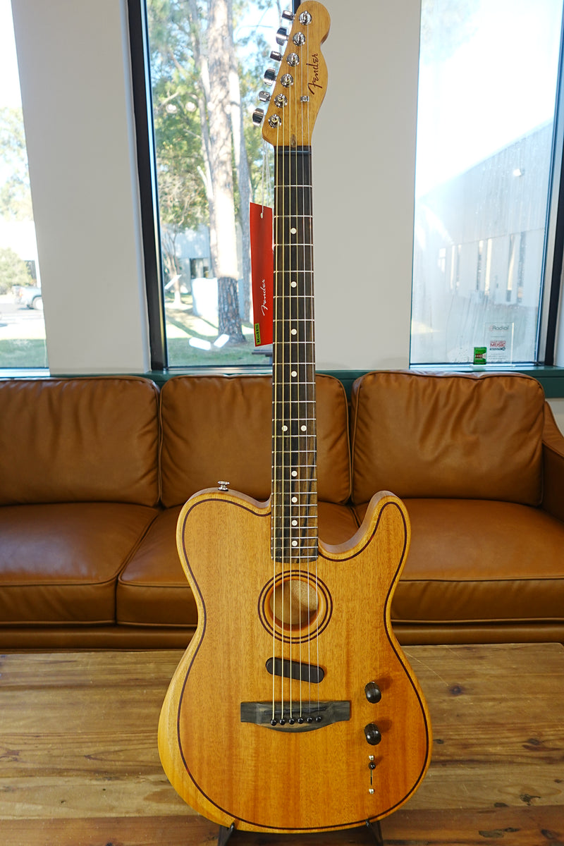 Fender American Acoustasonic Telecaster All-Mahogany Natural