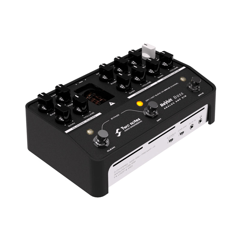 Two Notes ReVolt Bass Amp Simulator Pedal (Open Box)