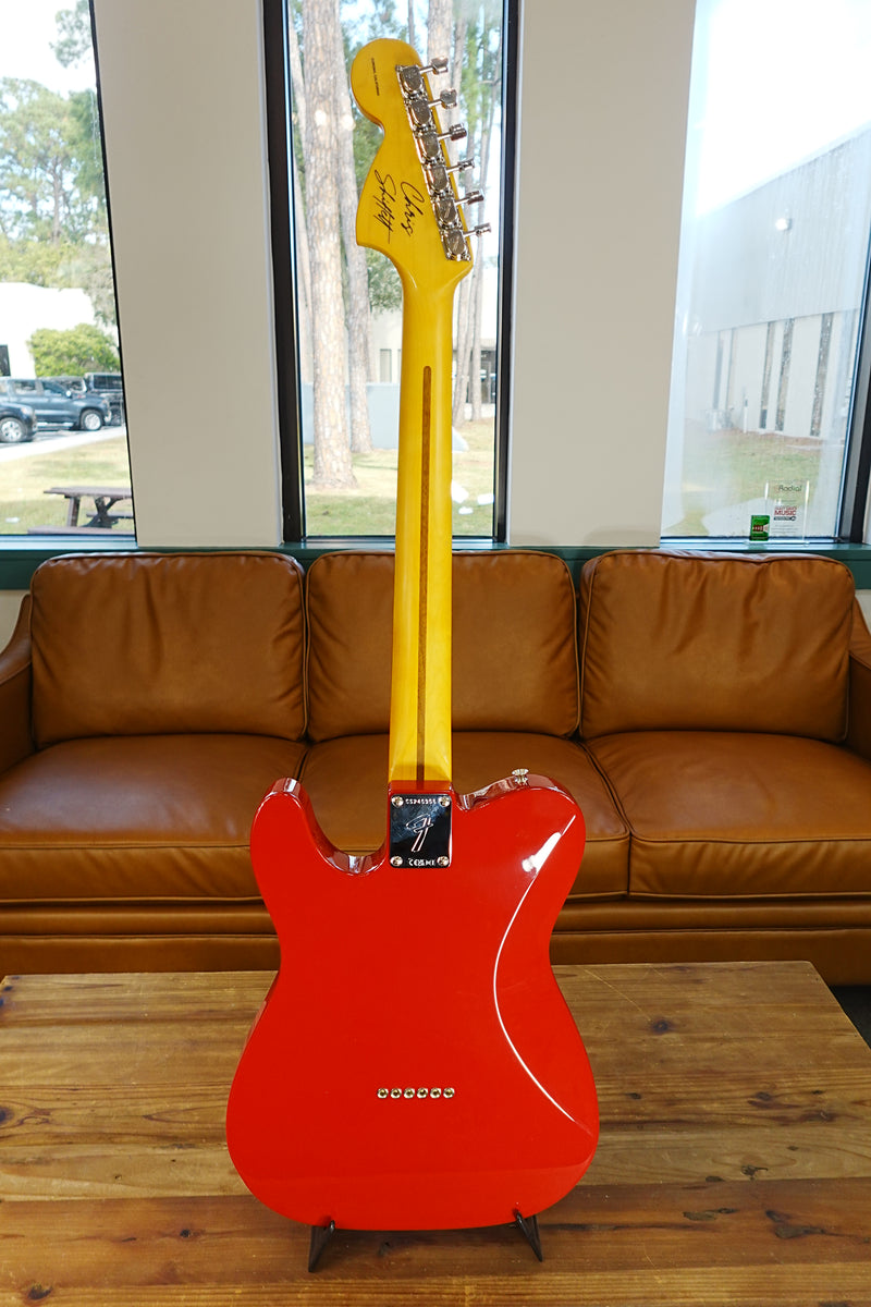 Fender Limited Edition Chris Shiflett Cleaver Telecaster Deluxe - Dakota Red