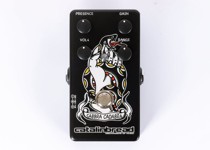 Catalinbread Sabbra Cadabra Overdrive Pedal - Traditional Ink