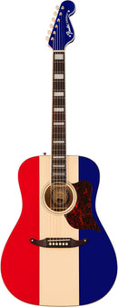 Fender Buck Owens Kingman Acoustic-electric Guitar - Red, White, and Blue